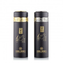 中國工商銀行定制 不銹鋼保溫杯紫砂杯 商務(wù)贈(zèng)品   可定制LOGO