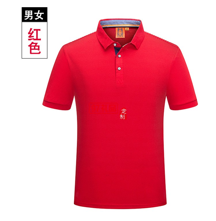 短袖T恤印字logo春夏翻領文化衫工作服定制Polo衫員工服飾廣告衫