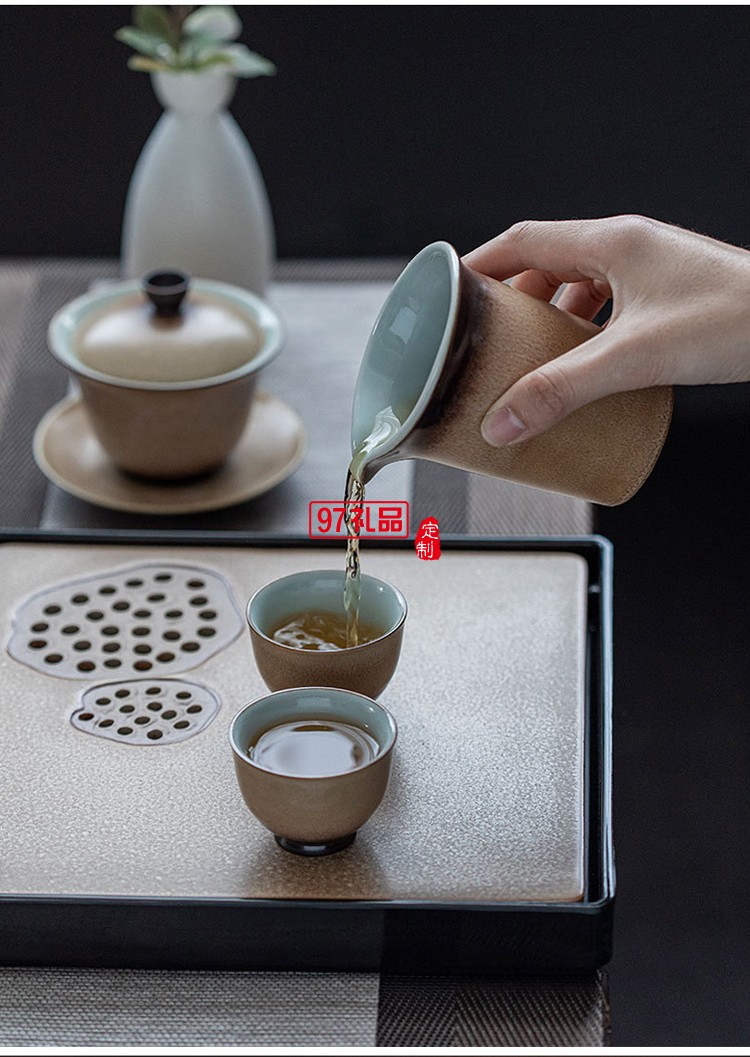 日式復古陶瓷茶壺茶杯功夫茶具套裝家用客廳泡茶器