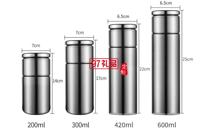水分離杯保溫杯泡茶杯不銹鋼大容量商務