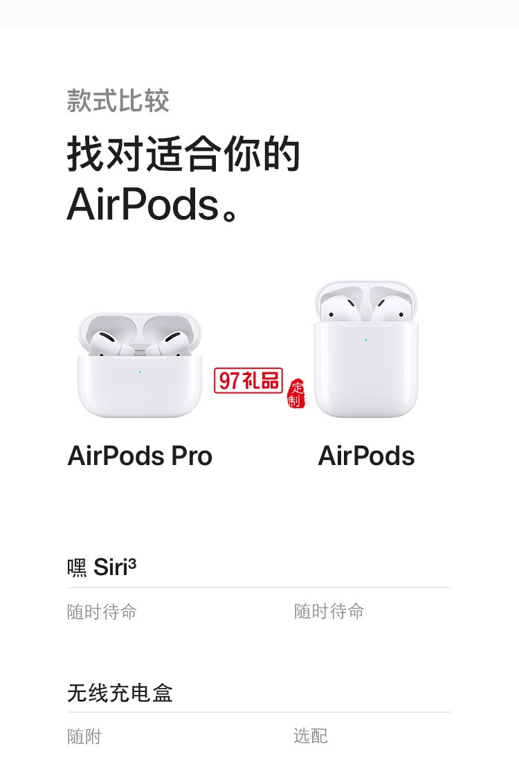 主動降噪無線藍牙耳機 適用iPhone/iPad定制公司廣告禮品